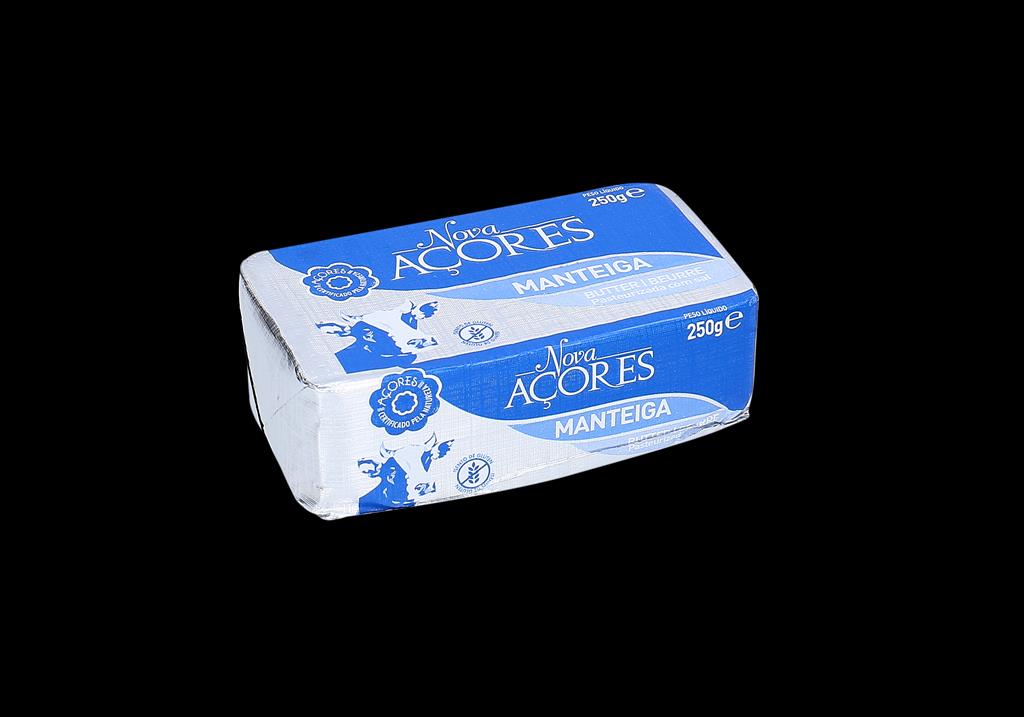 MANTEIGA C/SAL 250 GR ALUM. NOVACORES